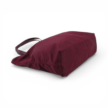 Prada Burgundy Nylon Tote