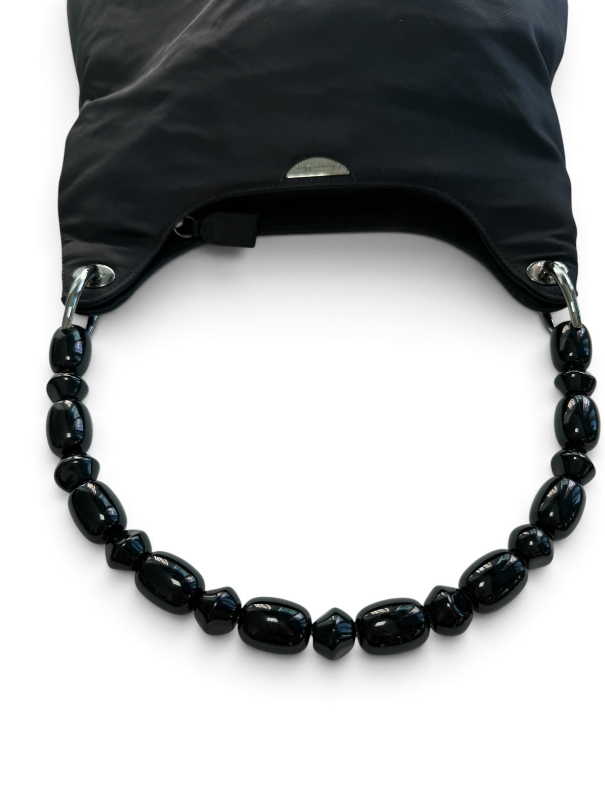 Christian Dior Maris Pearl Nylon Shoulder Bag