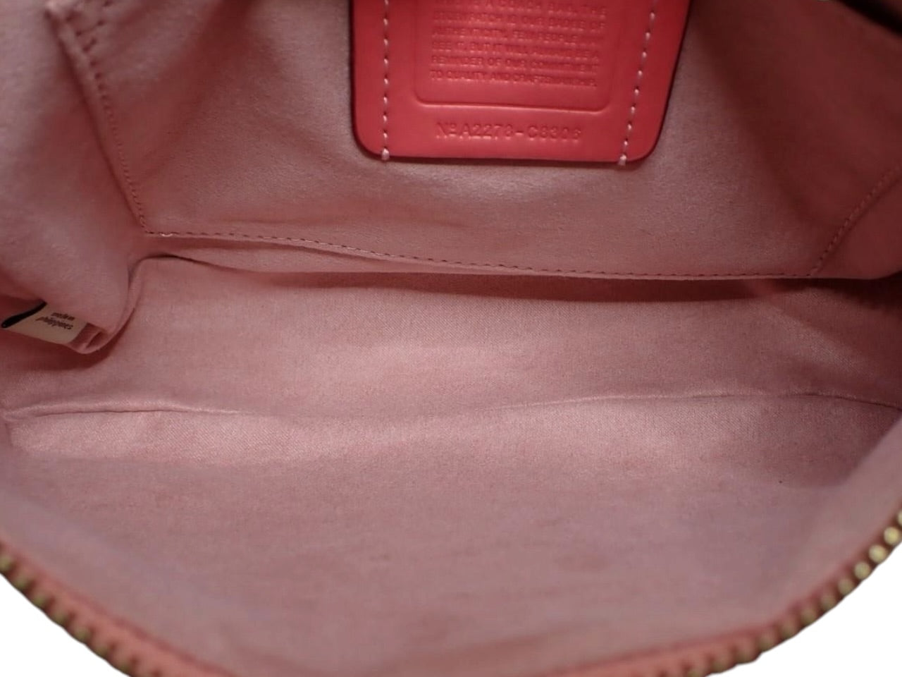 Vintage Coach Signature Swinger Bag – Pink