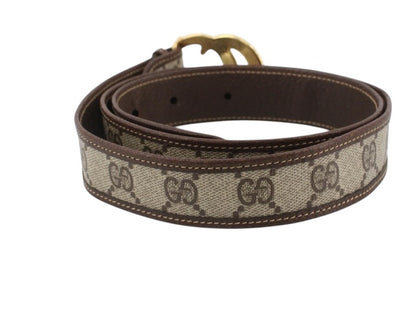 Gucci GG Supreme Belt – Double G Buckle