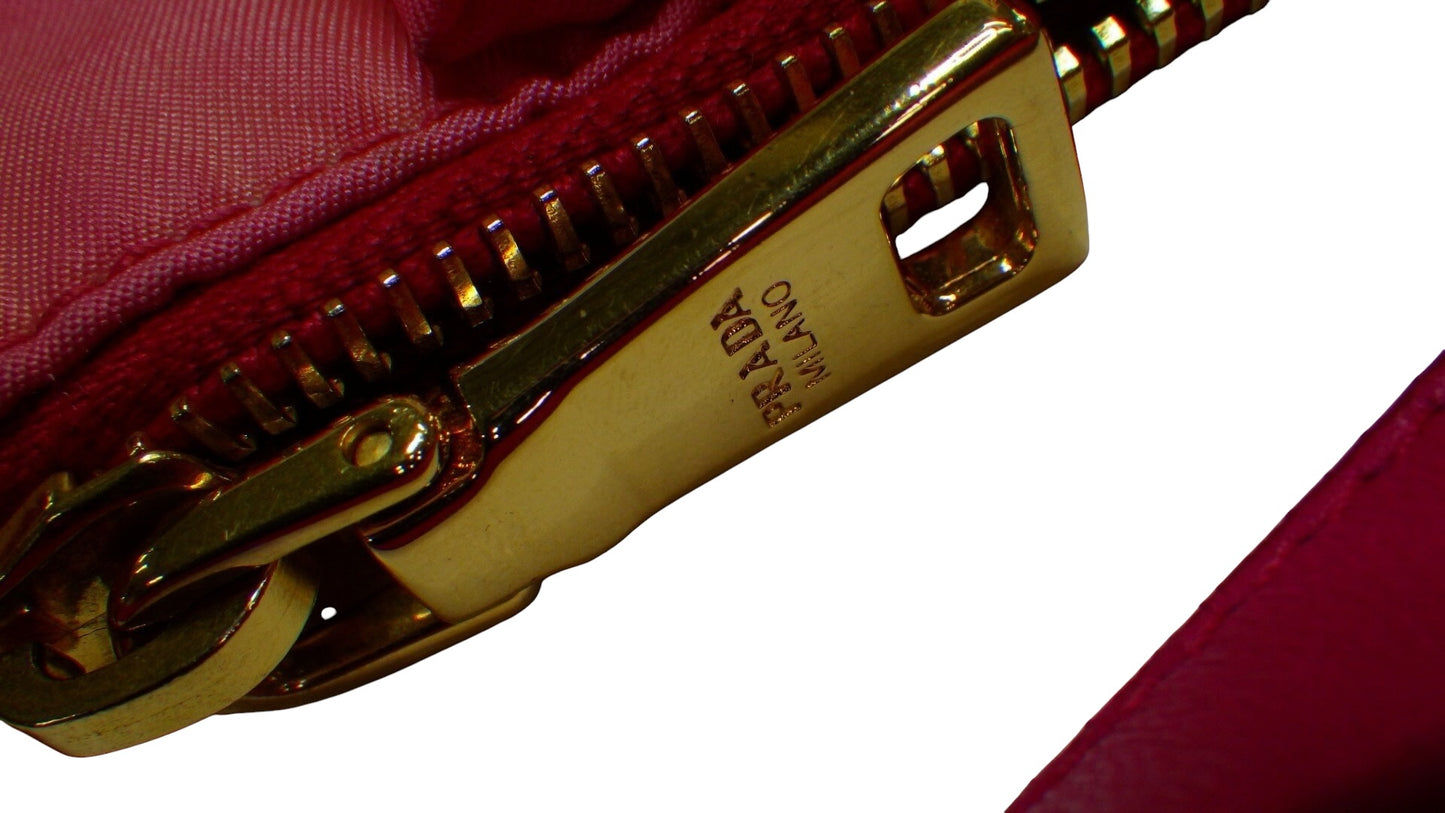 Prada Pink Bow Crossbody Bag