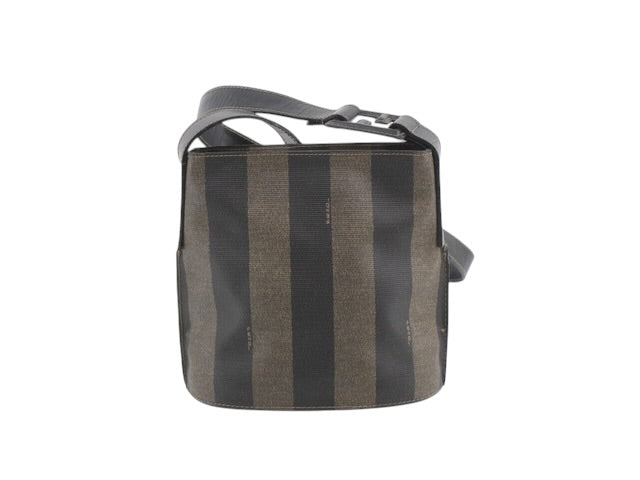 Fendi Pequin Stripe Crossbody Bag (Vintage)