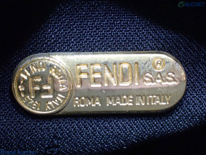 Fendi Pequin Stripe Crossbody Bag (Vintage)