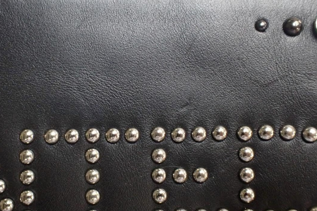 Coach Black Studded Wanted Shoulder Bag