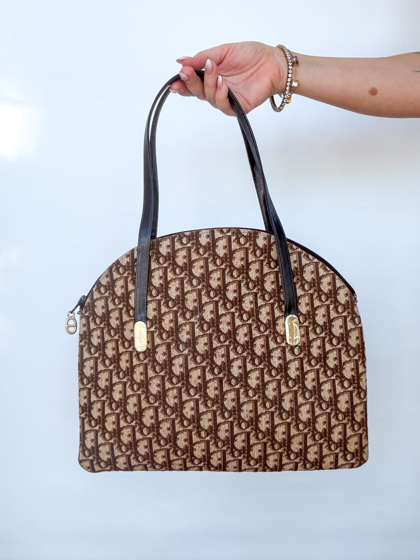 Christian Dior Vintage Trotter Shoulder Bag