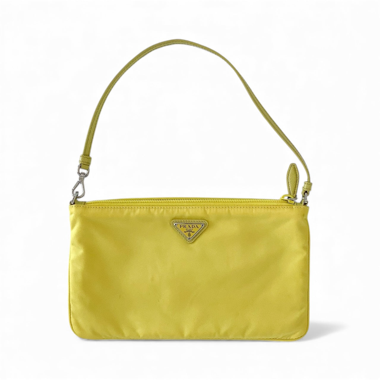Prada Tessuto Nylon Mini Shoulder Bag – Lemon Yellow