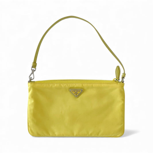 Prada Tessuto Nylon Mini Shoulder Bag – Lemon Yellow