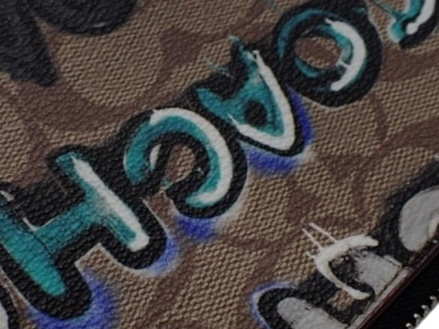 COACH SIGNATURE GRAFFITI SHOULDER BAG