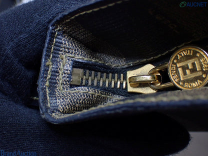 Fendi Pequin Stripe Crossbody Bag (Vintage)