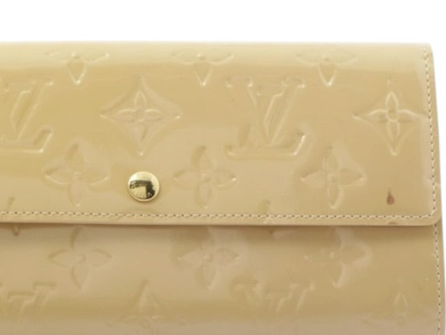 LOUIS VUITTON VERNIS WALLET (NOISETTE)