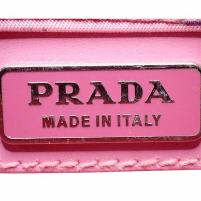 Prada Pink Nylon Cosmetic Pouch