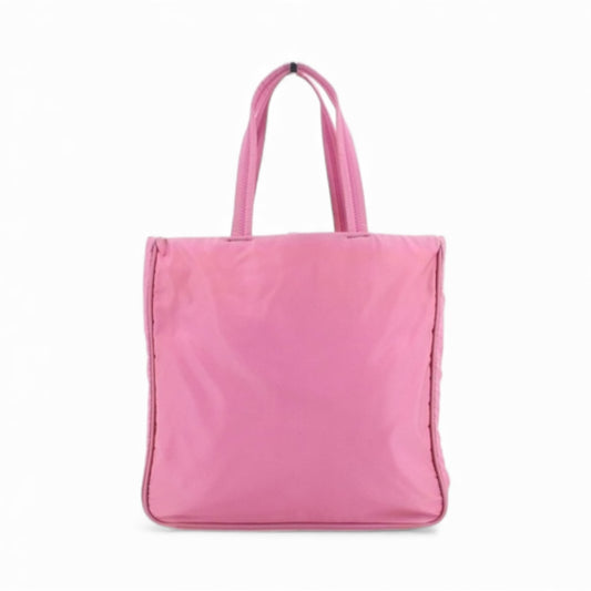 Prada Pink Nylon Tote Bag