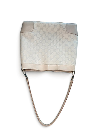 Gucci GG Canvas Shoulder Bag – Beige