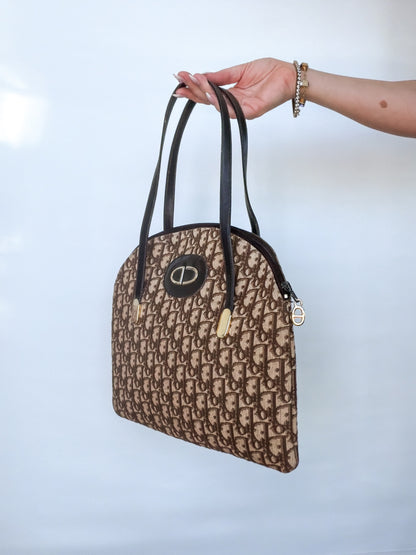Christian Dior Vintage Trotter Shoulder Bag