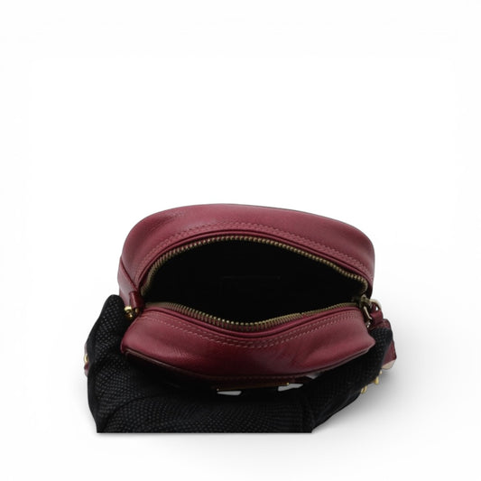 Prada Red Saffiano Camera Bag