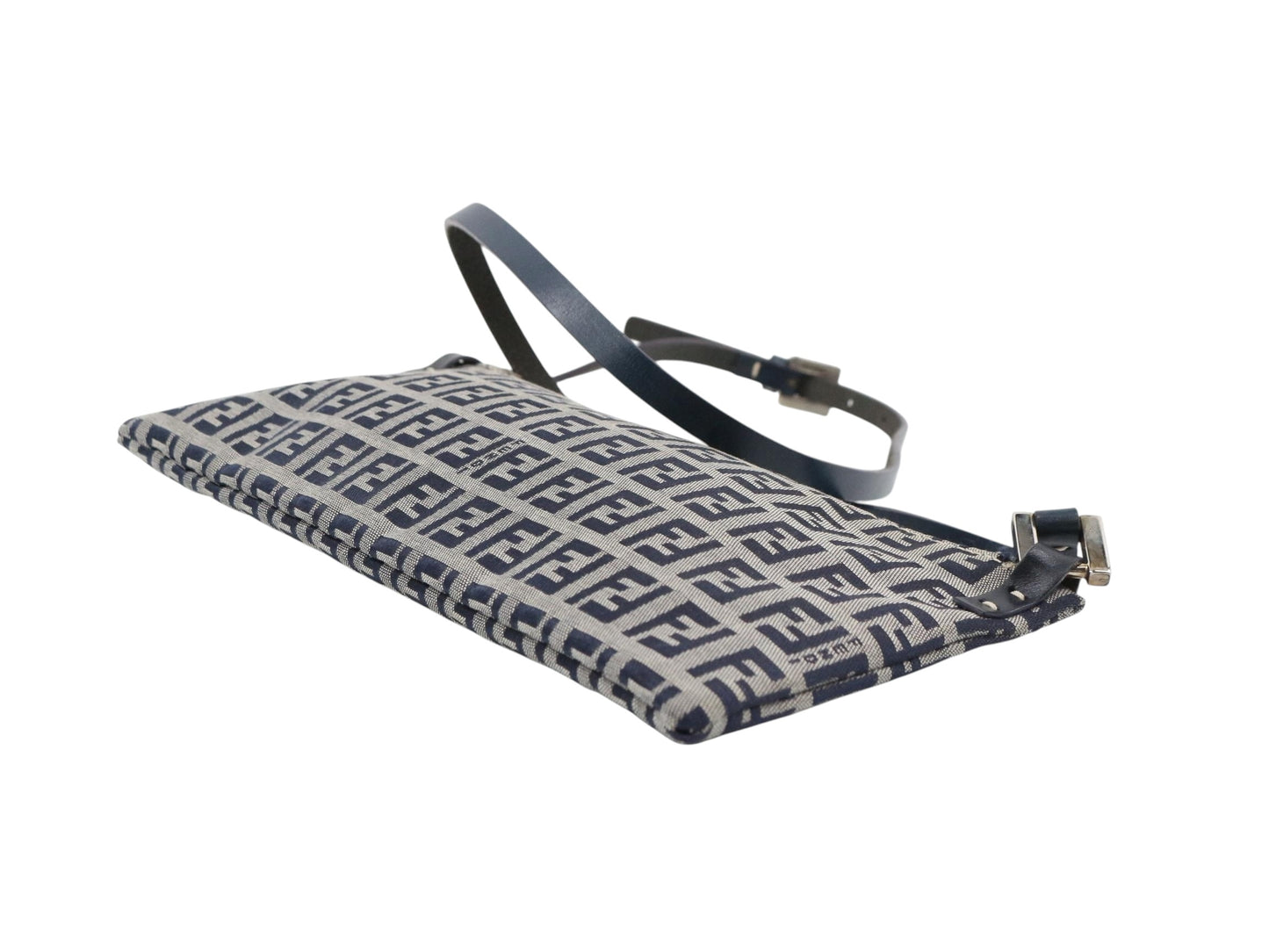 Fendi Zucca Canvas Mini Shoulder Bag – Navy