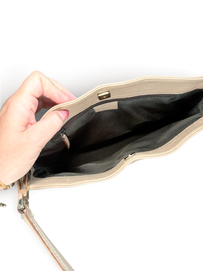 Gucci GG Canvas Shoulder Bag – Beige