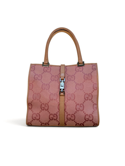 Gucci Jackie GG Canvas Shoulder Bag