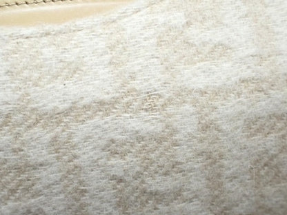 Fendi Zucchino Textured Shoulder Bag | Beige