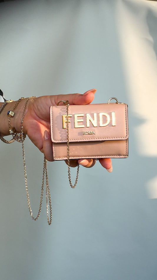 Fendi Pink Wallet on Chain