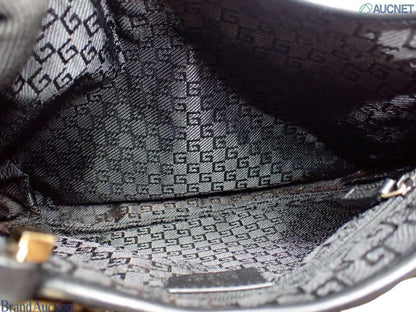 Gucci Tom Ford Era Jackie Matelassé Black Leather Chain Shoulder Bag
