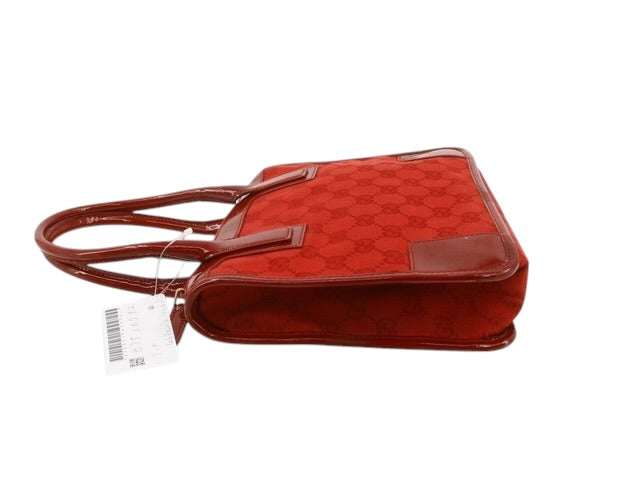 Gucci GG Canvas Mini Tote – Red