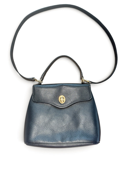 Christian Dior Vintage 2-Way Leather Top Handle Bag – Black Leather