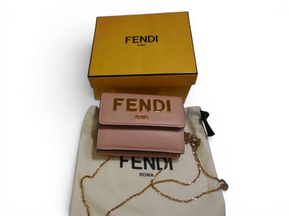 Fendi Pink Wallet on Chain