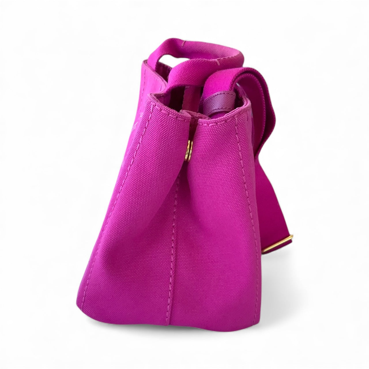 PRADA PINK CANVAS TOTE