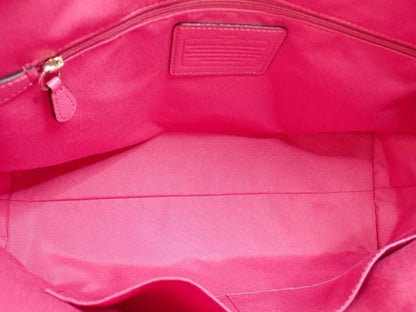 Coach Signature Tote – Pink Trim