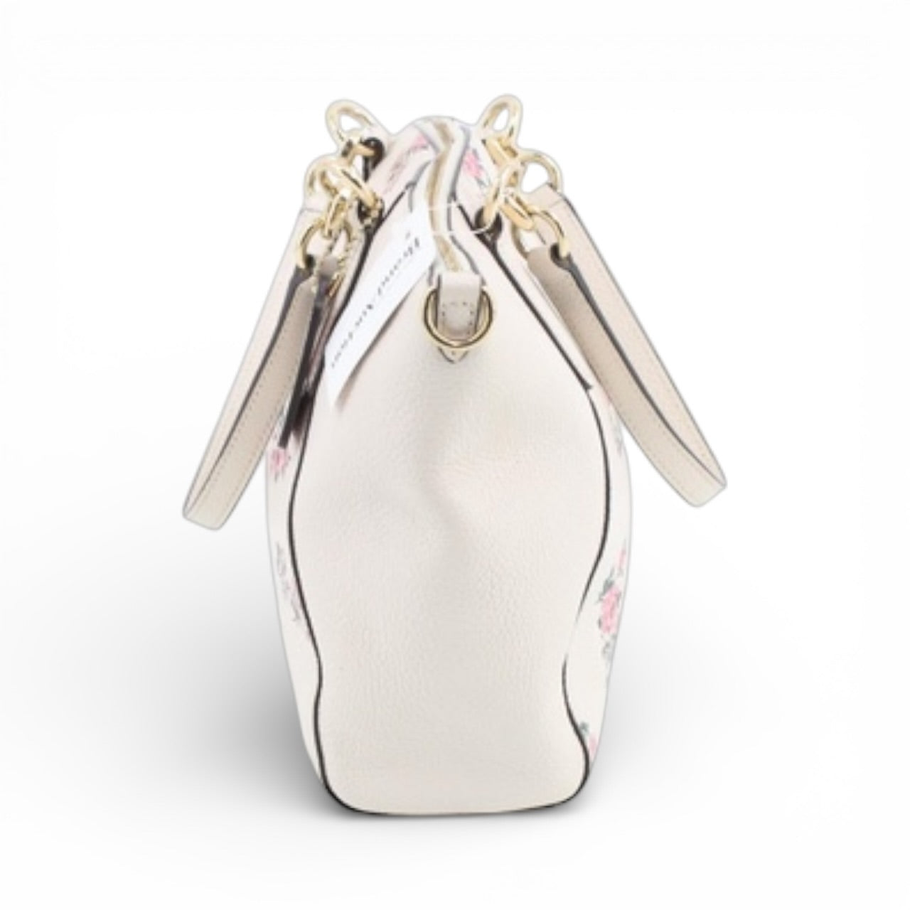 Coach White Floral Tote