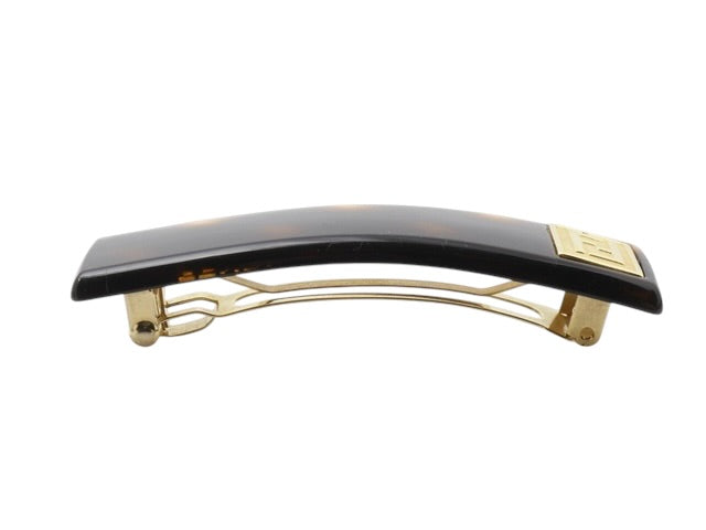 Fendi Logo Hair Barrette