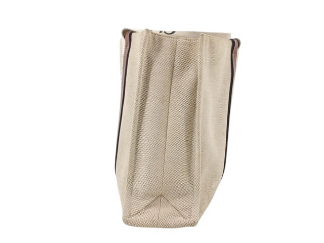 Chloé Woody Canvas Tote