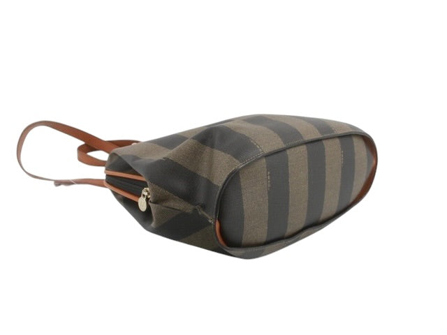Fendi Pequin Stripe shoulder Bag