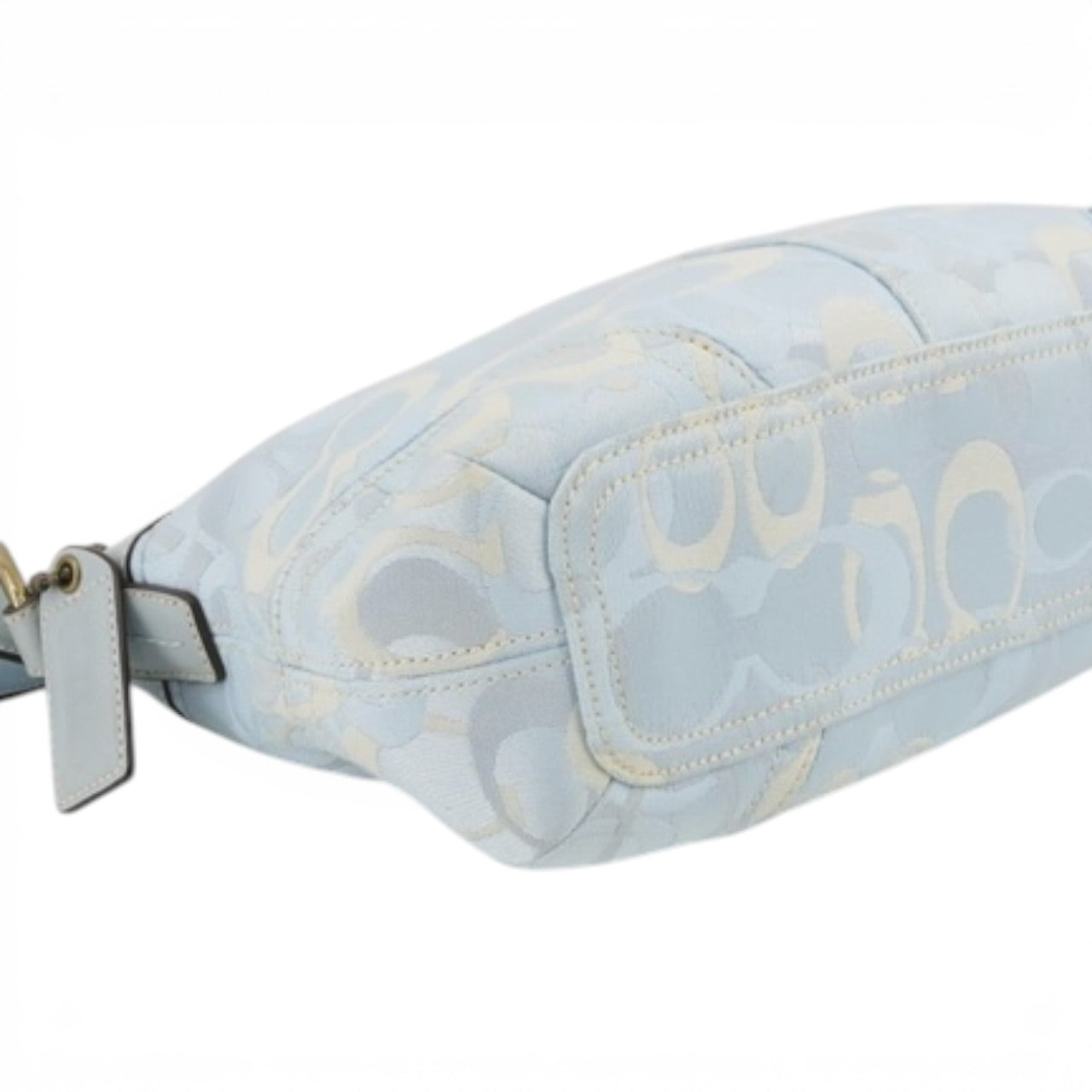 COACH Baby Blue Signature Shoulder Bag