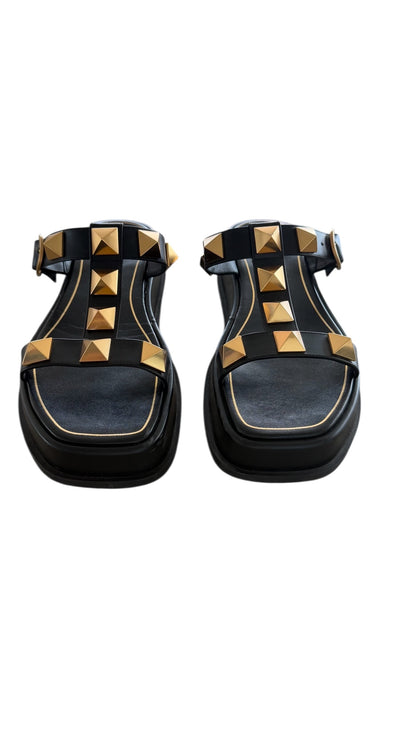VALENTINO GARAVANI ROMAN STUD SANDALS