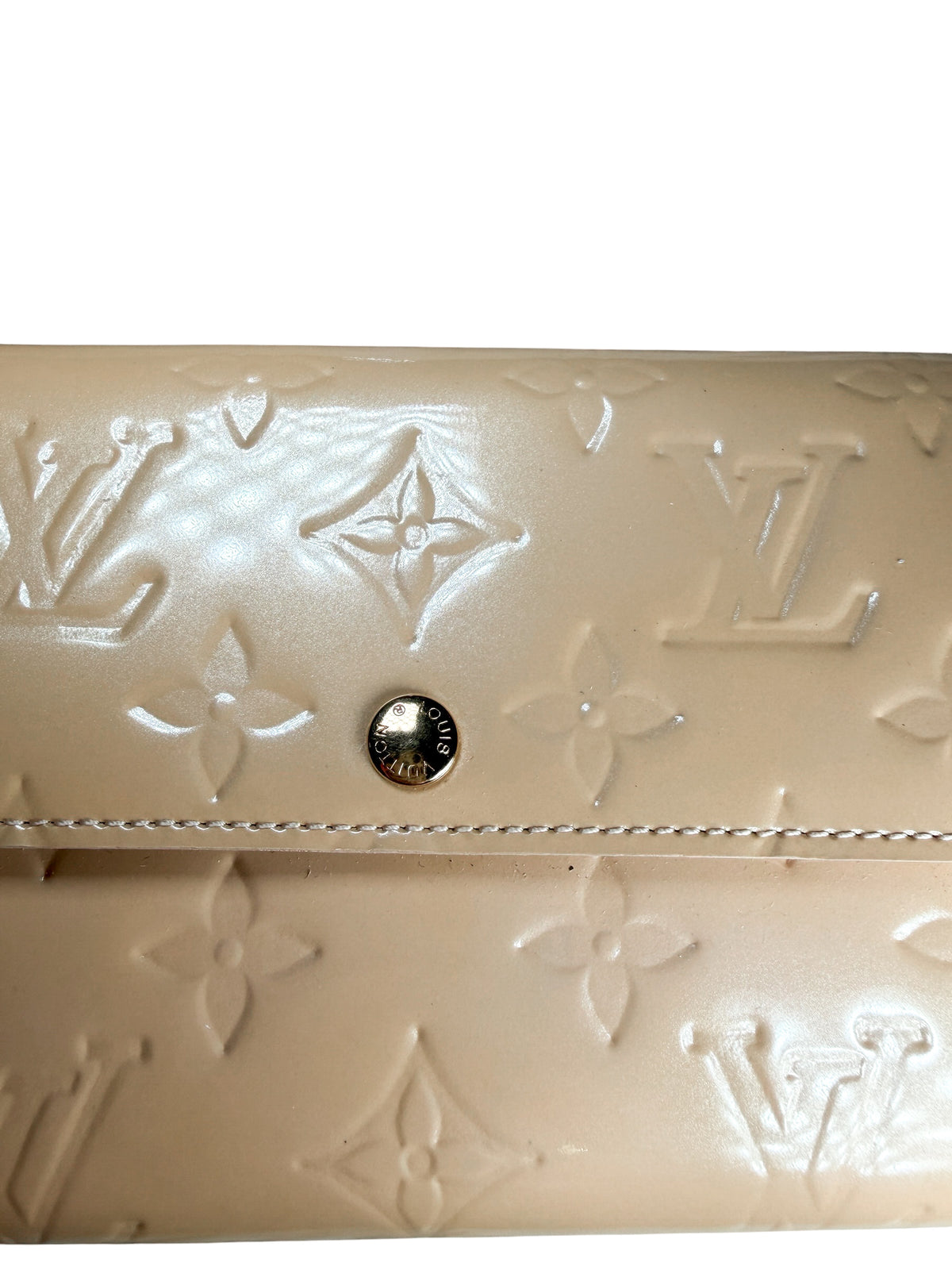 LOUIS VUITTON VERNIS WALLET (NOISETTE)