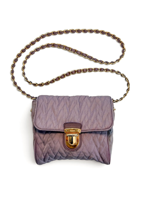 Prada Quilted Leather Chain Shoulder Bag