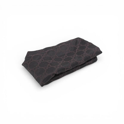 Gucci GG Canvas Tote – Red Leather Trim & Front Zip Pouch
