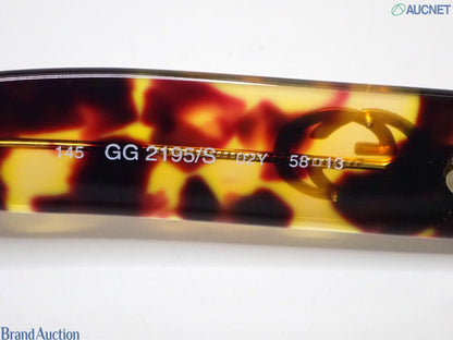 GUCCI VINTAGE GG 2195/S TORTOISESHELL SUNGLASSES