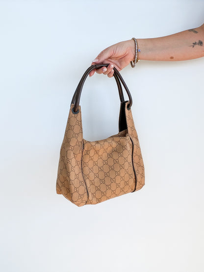 Gucci GG Canvas Abbey Shoulder Bag