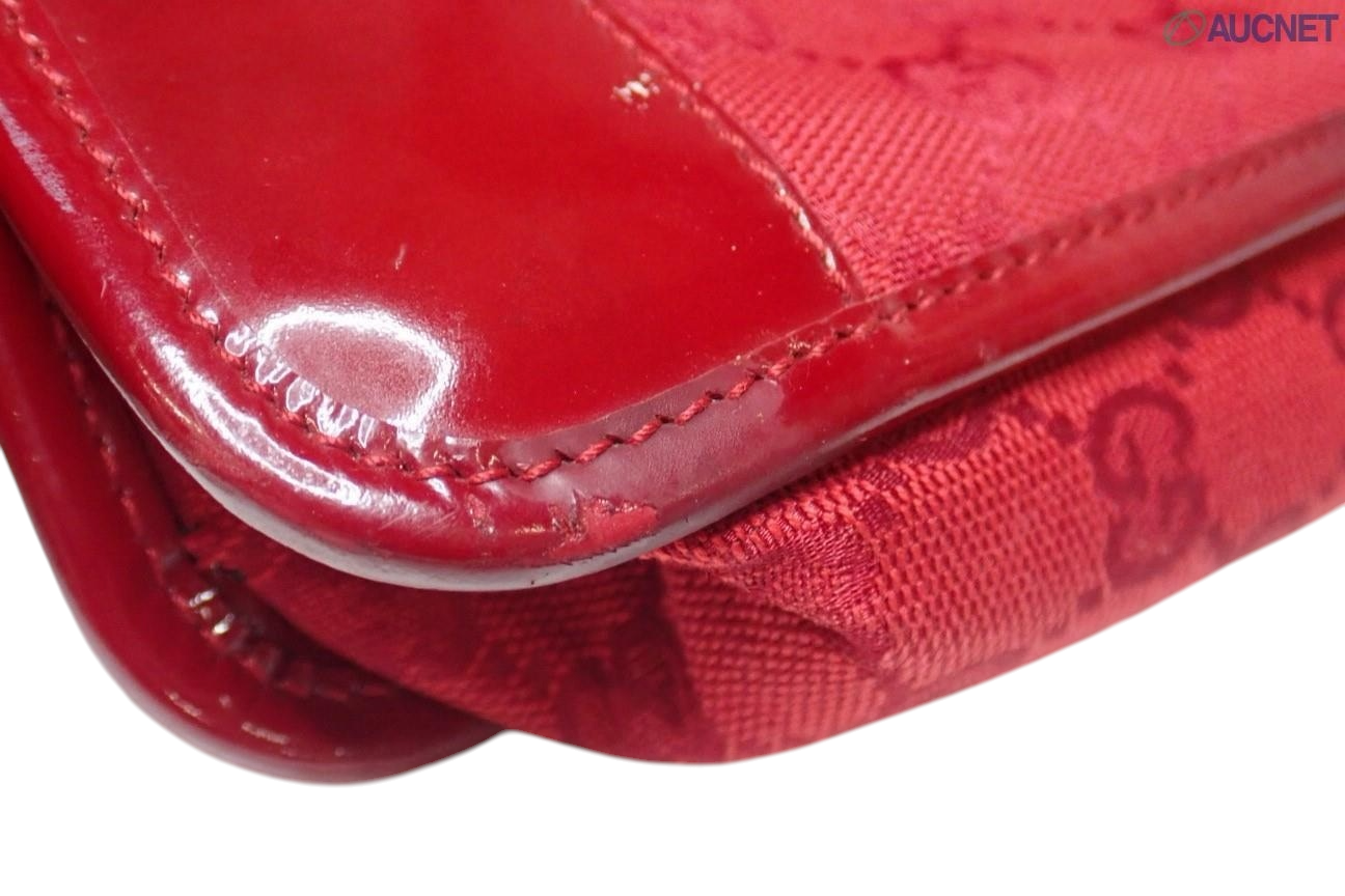 Gucci GG Canvas Mini Tote – Red