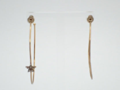 Dior J’Dior Crystal hoop earrings
