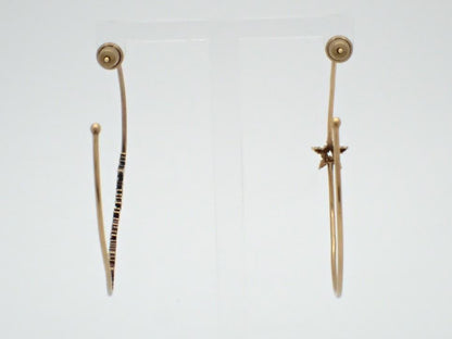 Dior J’Dior Crystal hoop earrings