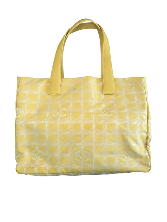 Chanel New Travel Line MM Tote Bag – Yellow