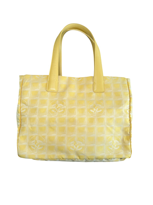 Chanel New Travel Line MM Tote Bag – Yellow