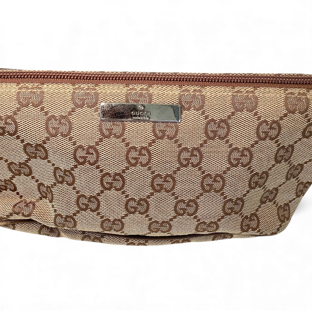 Gucci GG Canvas Cosmetic Pochette – Brown Monogram