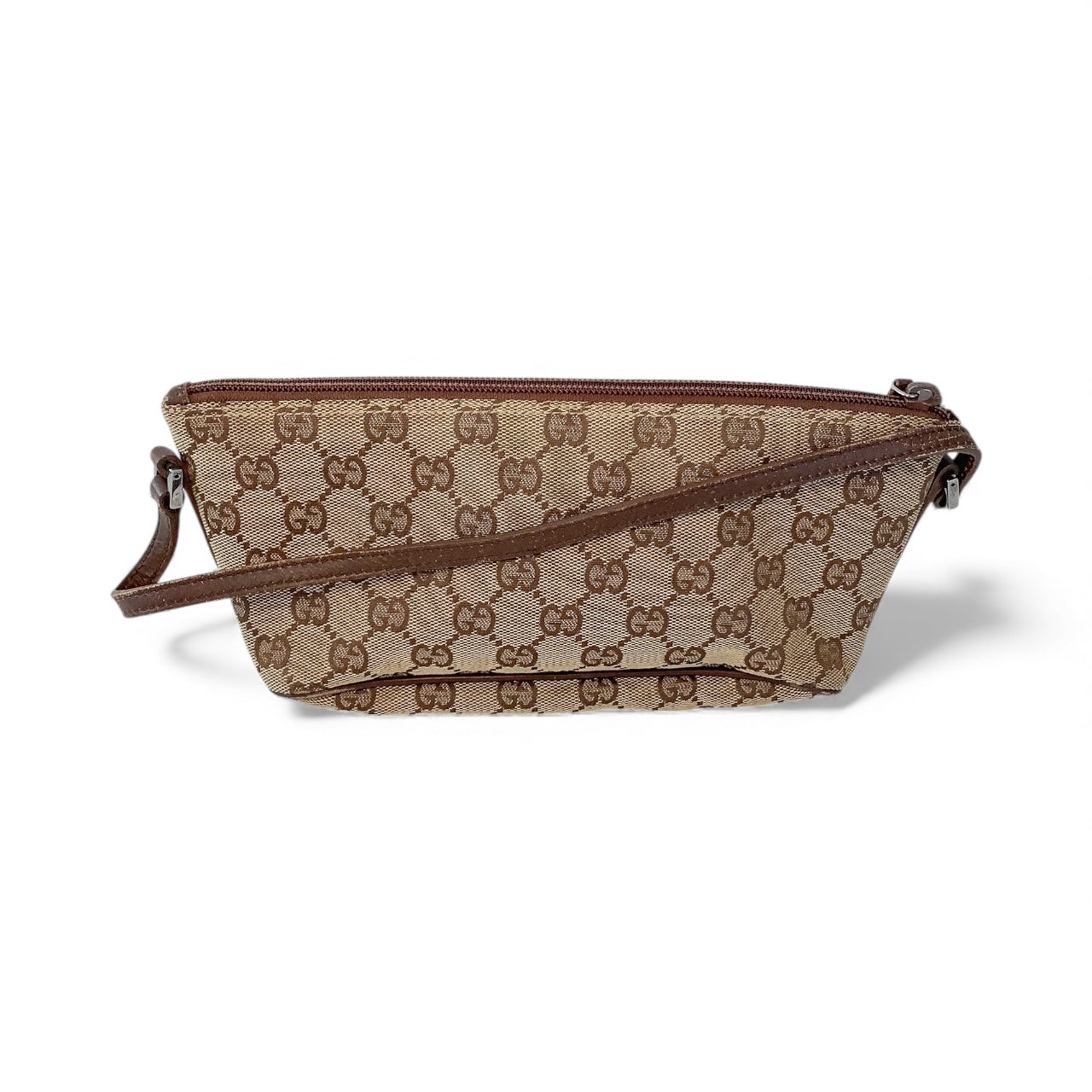 Gucci GG Canvas Cosmetic Pochette – Brown Monogram