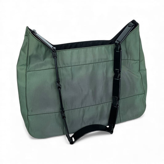 Prada Vintage Nylon Shoulder Bag - Khaki Green