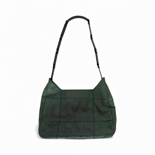 Prada Vintage Nylon Shoulder Bag - Khaki Green